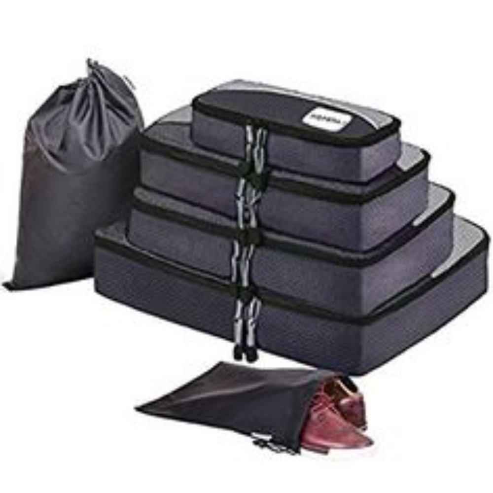 6 Mesh Travel Organizer Packing Cubes (Hoperay)